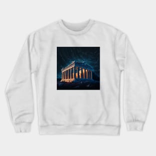 Ancient greek temple Crewneck Sweatshirt